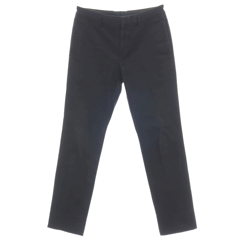 【中古】ジルサンダー JIL SANDER ストレッチ コットン チノパンツ ネイビー【サイズ46】【 状態ランクC 】【 メンズ 】