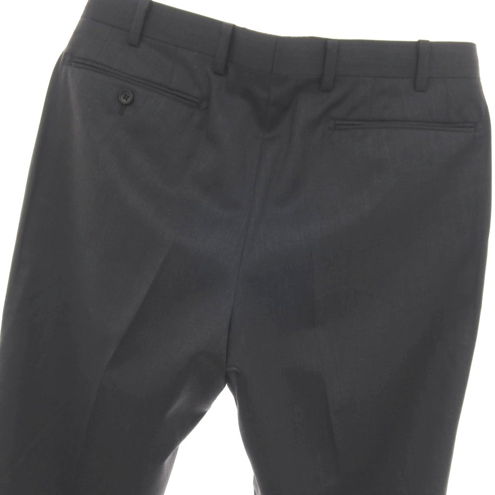 【中古】マッキントッシュ ロンドン MACKINTOSH LONDON ウールポリエステル ドレススラックスパンツ ダークグレー【サイズ82】【 状態ランクC 】【 メンズ 】