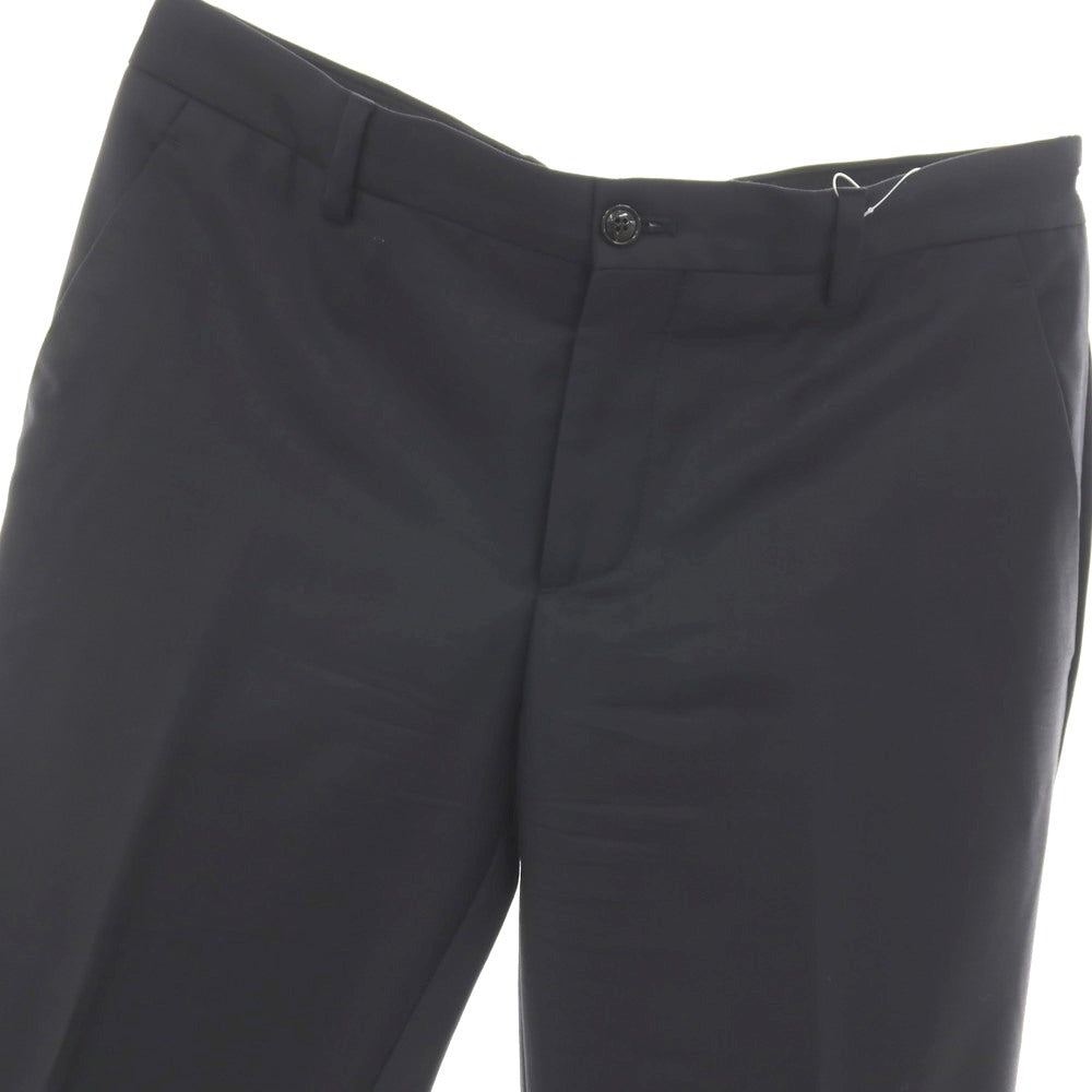 【中古】ジョルジオアルマーニ GIORGIO ARMANI ウールカシミヤ ドレススラックスパンツ ダークネイビー【サイズ48】【 状態ランクB 】【 メンズ 】
