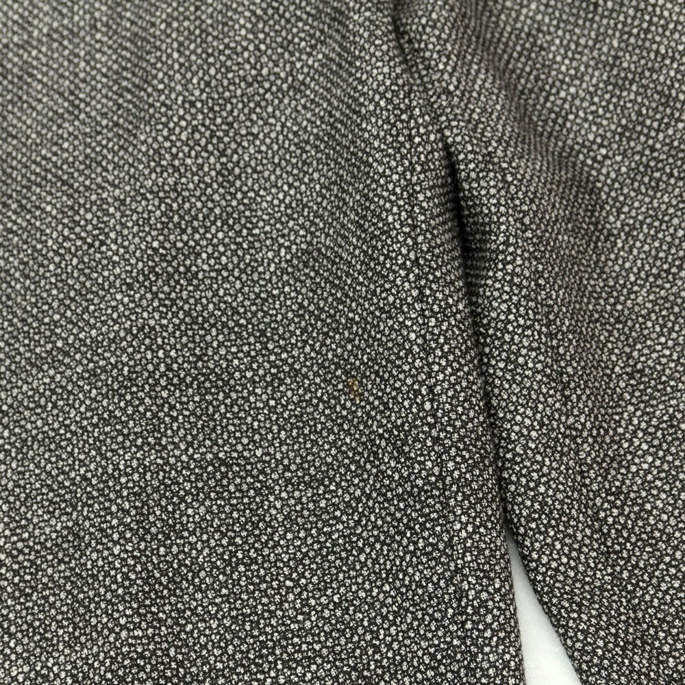 【中古】ジョルジオアルマーニ GIORGIO ARMANI ウールシルク カジュアルスラックスパンツ ブラックxホワイト【 48 】【 状態ランクB 】【 メンズ 】