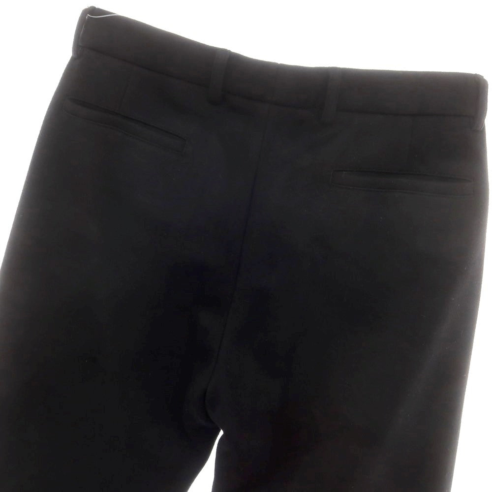 【中古】ジョルジオアルマーニ GIORGIO ARMANI ナイロンレーヨン ジャージー カジュアルスラックスパンツ ブラック【 46 】【 状態ランクC 】【 メンズ 】