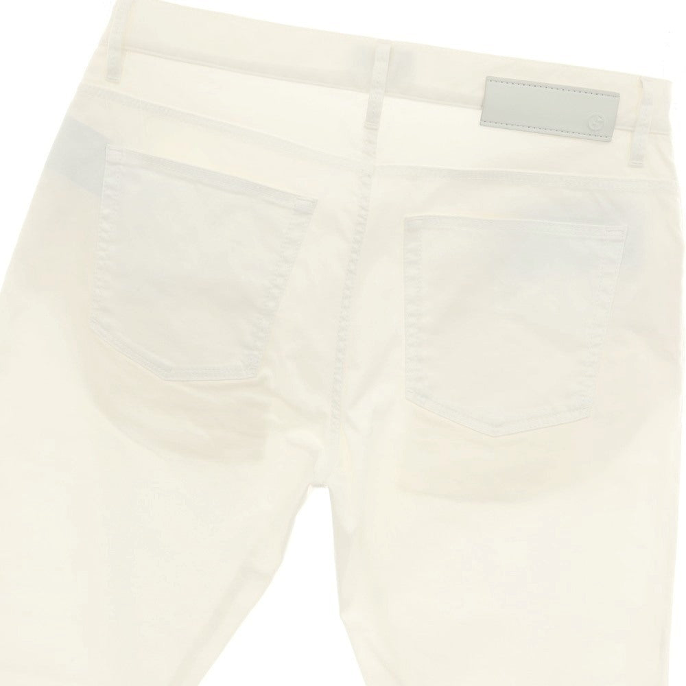 【中古】ジョルジオアルマーニ GIORGIO ARMANI ストレッチ コットン 5ポケットパンツ ホワイト【サイズ32】【 状態ランクB 】【 メンズ 】