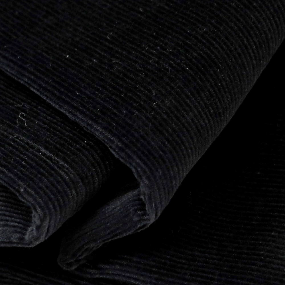 【中古】ジョルジオアルマーニ GIORGIO ARMANI ストレッチ コットンカシミヤ 細畝 コーデュロイパンツ ブラック【 31 】【 状態ランクB 】【 メンズ 】