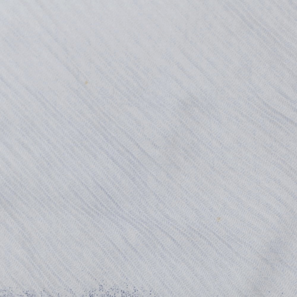 【中古】ジョルジオアルマーニ GIORGIO ARMANI レーヨン系 ストール ライトブルーxネイビー【 状態ランクB 】【 メンズ 】