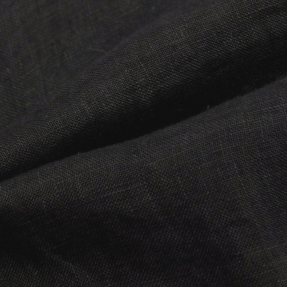 【中古】フランコバッシ FRANCO BASSI リネン系 ストール ブラック【 状態ランクB 】【 メンズ 】