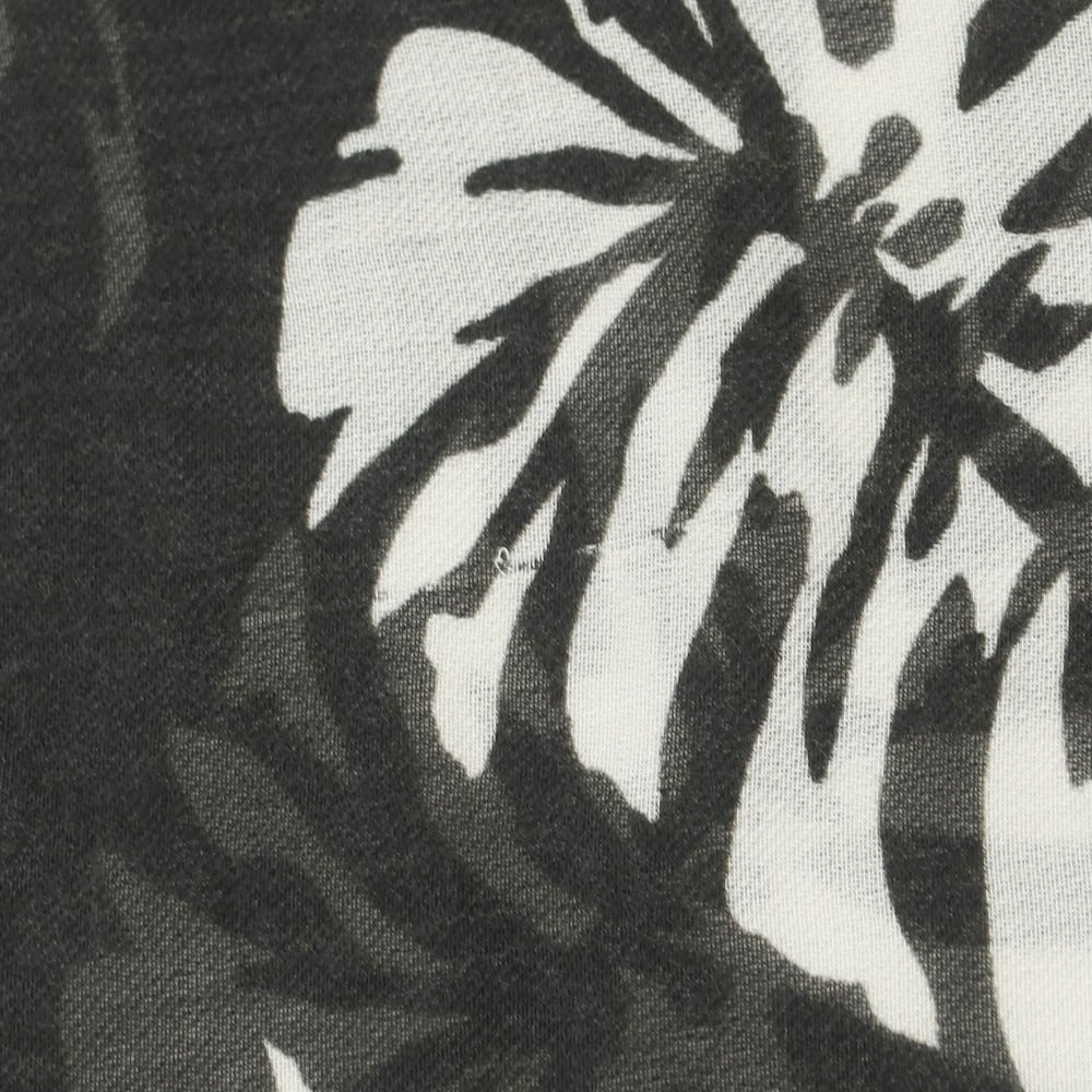 【中古】ドルチェアンドガッバーナ DOLCE&GABBANA レーヨンカシミヤ マフラー ブラックxホワイト【 状態ランクC 】【 メンズ 】