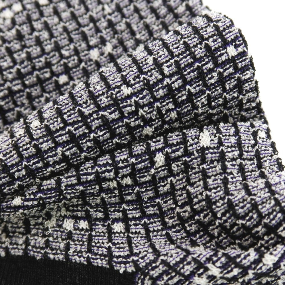 【中古】【未使用】エンポリオ アルマーニ EMPORIO ARMANI ナイロンレーヨンアクリル ソックス 靴下 ブラックxホワイト【サイズ25-27cm】【 状態ランクS 】【 メンズ 】