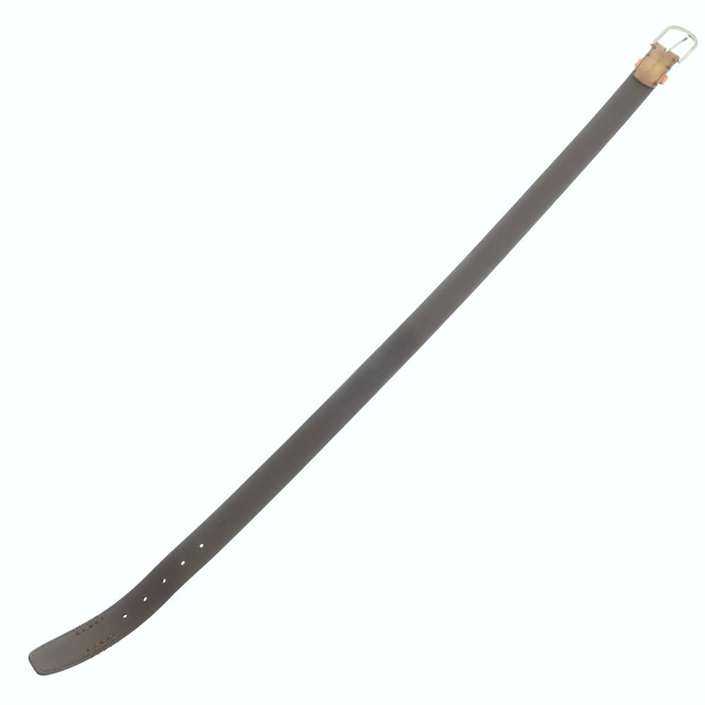 【中古】ベルルッティ Berluti レザー ベルト ブラウン【サイズ90】【 状態ランクB 】【 メンズ 】