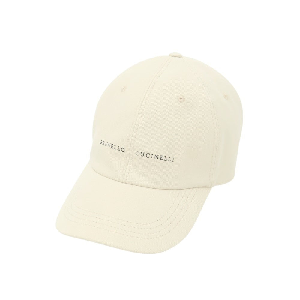 【中古】ブルネロクチネリ Brunello Cucinelli ツイルコットン BBキャップ ベージュ【 L 】【 状態ランクC 】【 メンズ 】