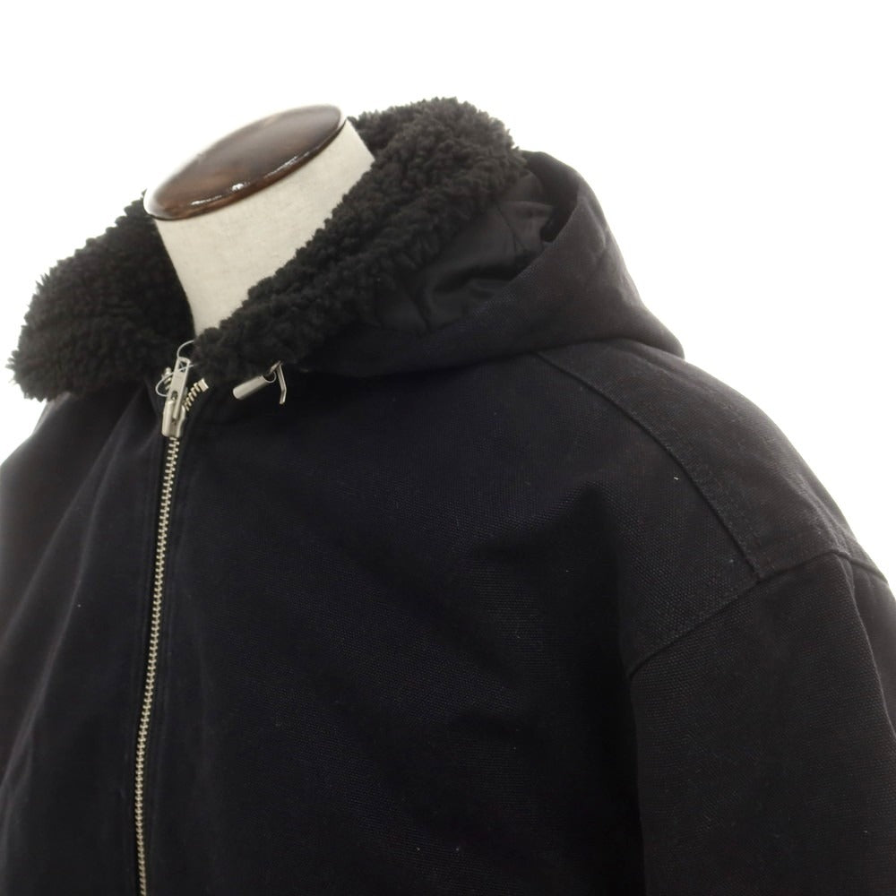 【中古】シュプリーム Supreme 2025年秋冬 Faux Shearling Lined Bomber Jacket 内フリース ボンバージャケット ブラック【 L 】【 状態ランクB 】【 メンズ 】
