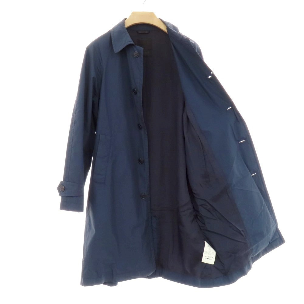 【中古】タトラス TATRAS ナイロンコットン ステンカラーコート ネイビー【 2 】【 状態ランクC 】【 メンズ 】