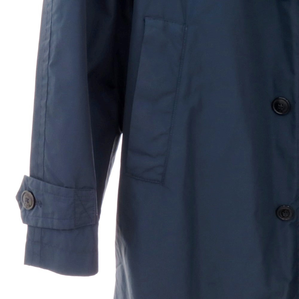 【中古】タトラス TATRAS ナイロンコットン ステンカラーコート ネイビー【 2 】【 状態ランクC 】【 メンズ 】