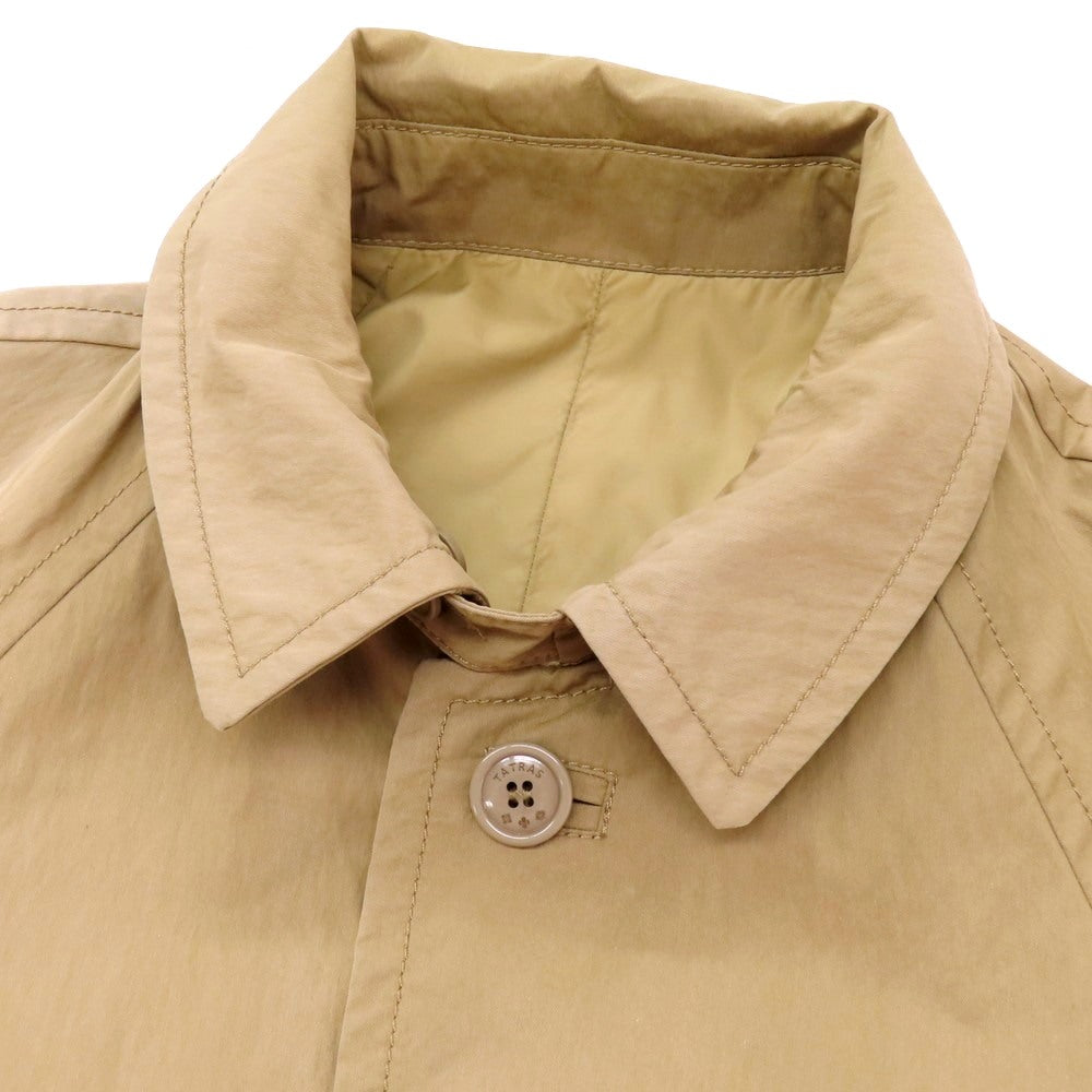 【中古】タトラス TATRAS リバーシブル コットンナイロン ステンカラーコート ベージュ【 1 】【 状態ランクC 】【 メンズ 】