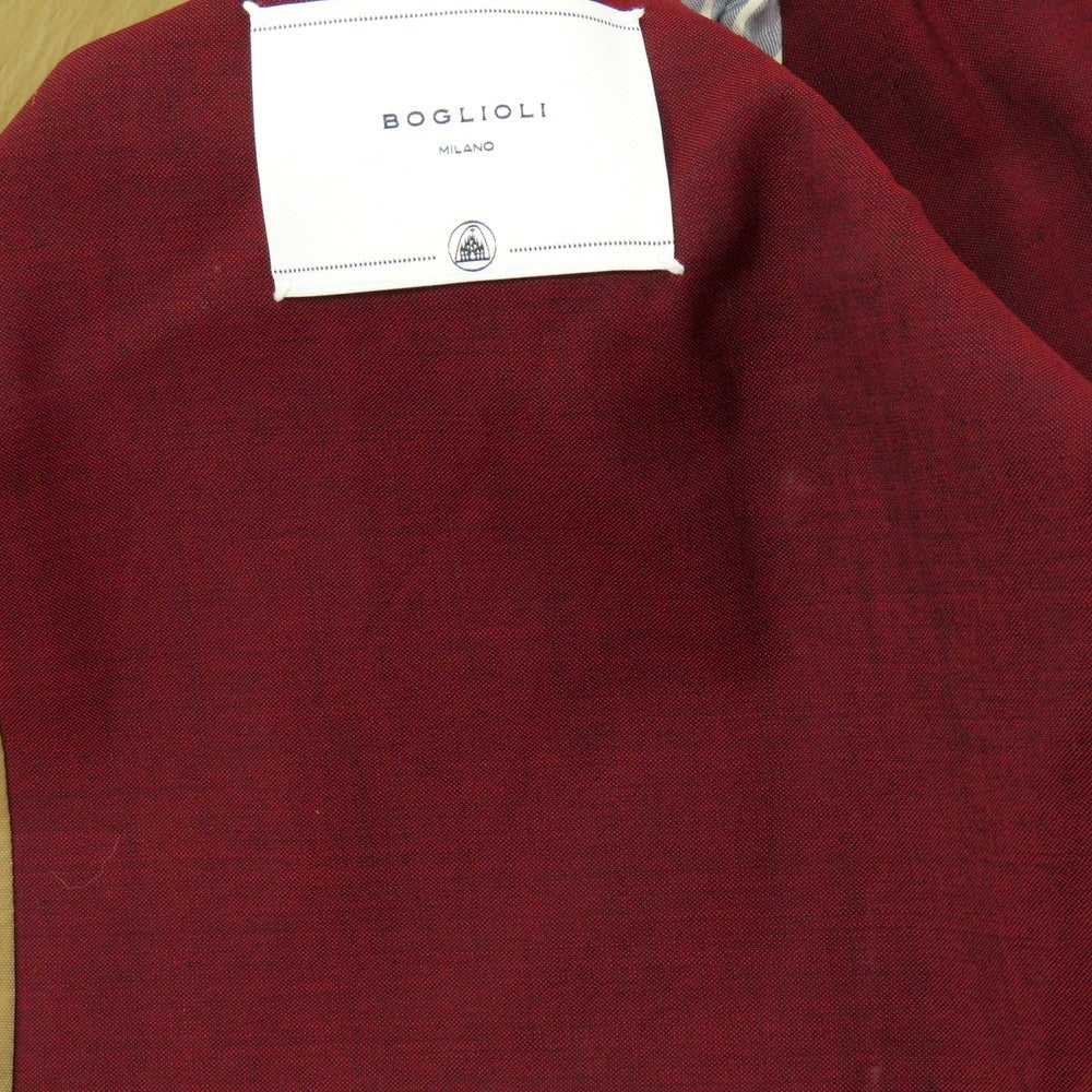 【中古】ボリオリ BOGLIOLI ナイロン ステンカラーコート ベージュカーキ【 48 】【 状態ランクB 】【 メンズ 】