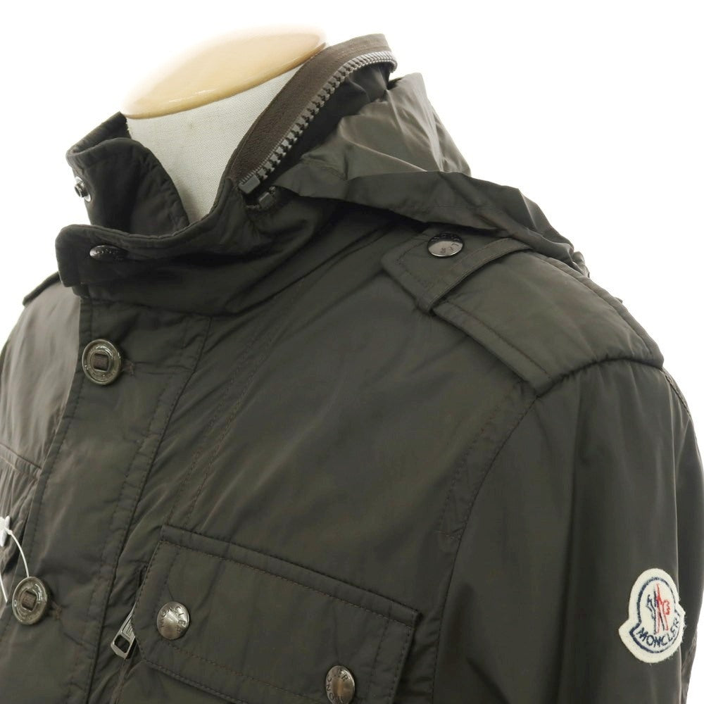 【中古】モンクレール MONCLER ナイロン M-65型 ミリタリージャケット ダークオリーブ【 1 】【 状態ランクC 】【 メンズ 】