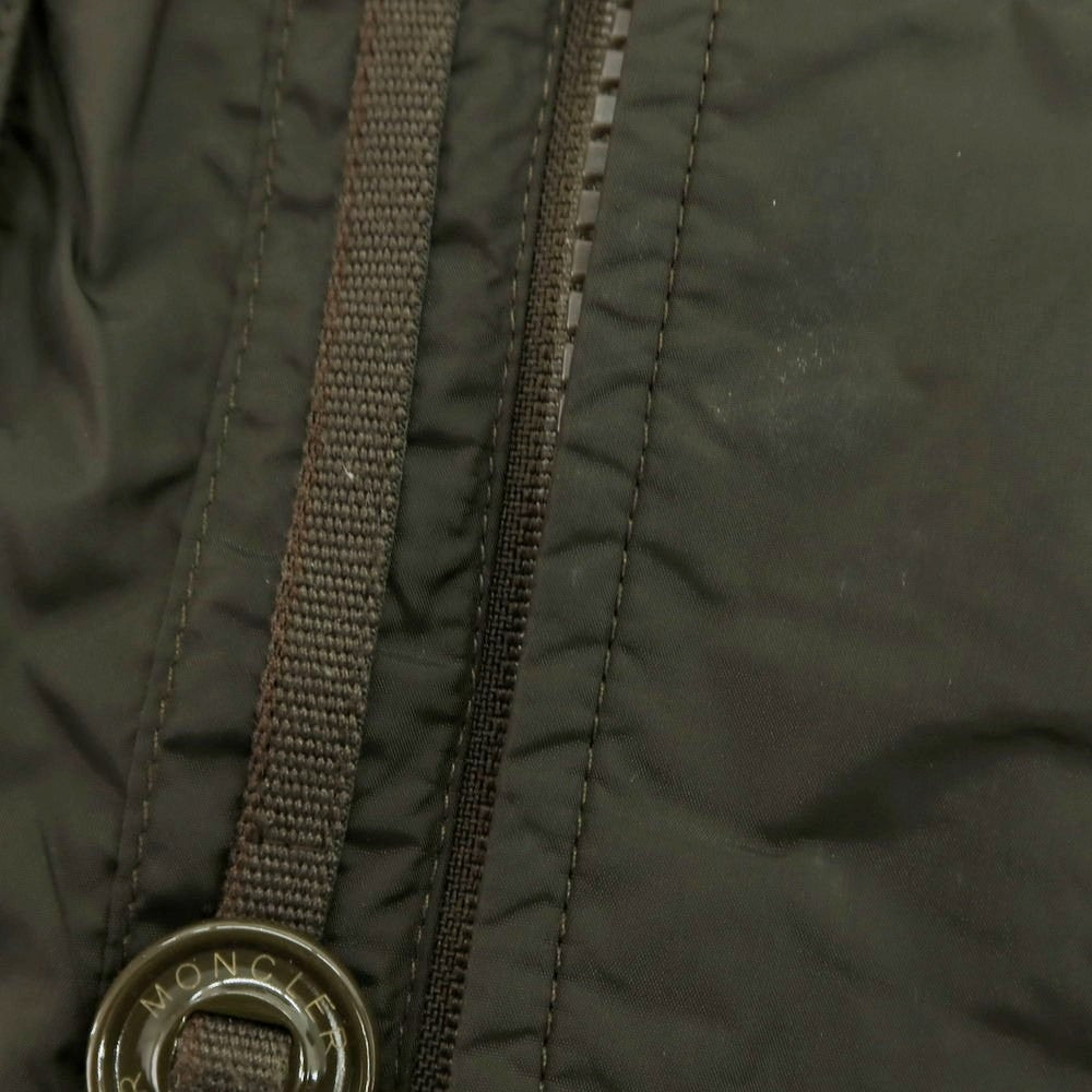 【中古】モンクレール MONCLER ナイロン M-65型 ミリタリージャケット ダークオリーブ【 1 】【 状態ランクC 】【 メンズ 】