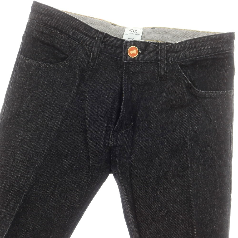 【中古】ピーティーゼロチンクエ PT05 REGGAE ストレッチ コットン ジーンズ デニムパンツ ブラック【 31 】【 状態ランクB 】【 メンズ 】