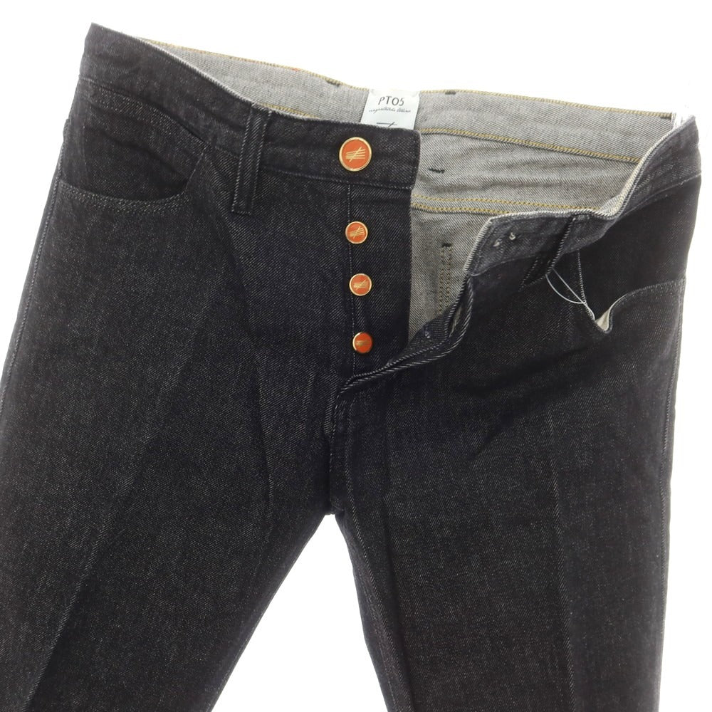 【中古】ピーティーゼロチンクエ PT05 REGGAE ストレッチ コットン ジーンズ デニムパンツ ブラック【 31 】【 状態ランクB 】【 メンズ 】