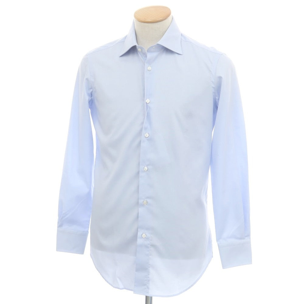 【中古】アルコディオ ARCODIO コットン セミワイドカラー ドレスシャツ ライトブルー【 37 】【 状態ランクA 】【 メンズ 】