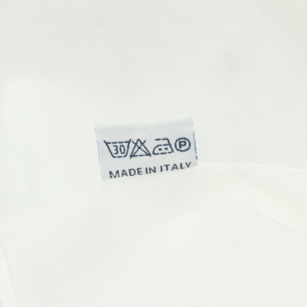 【中古】ボリエッロ BORRIELLO コットン タブカラー ドレスシャツ ホワイト【 37 】【 状態ランクC 】【 メンズ 】