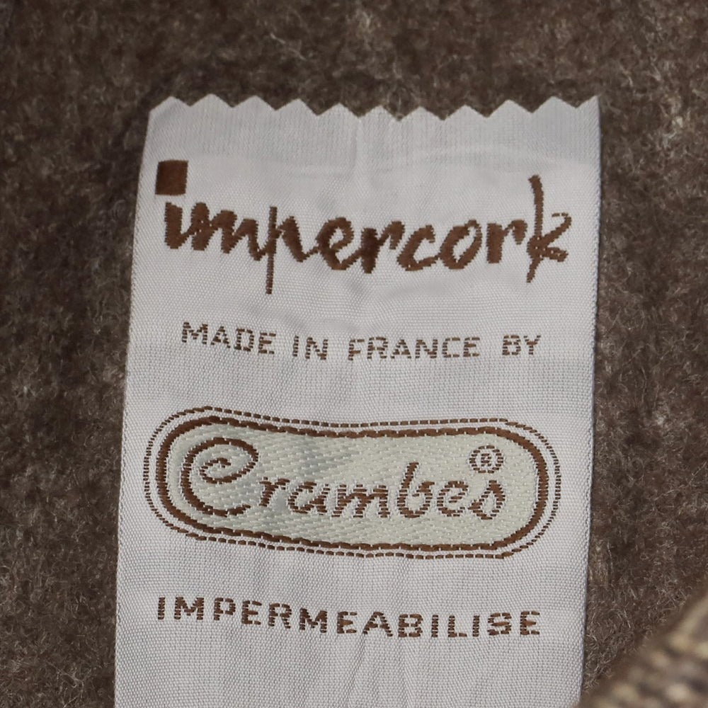 【中古】インパーコルク IMPERCORK Paris ウール ハット ブラウン系【 58 】【 状態ランクA 】【 メンズ 】