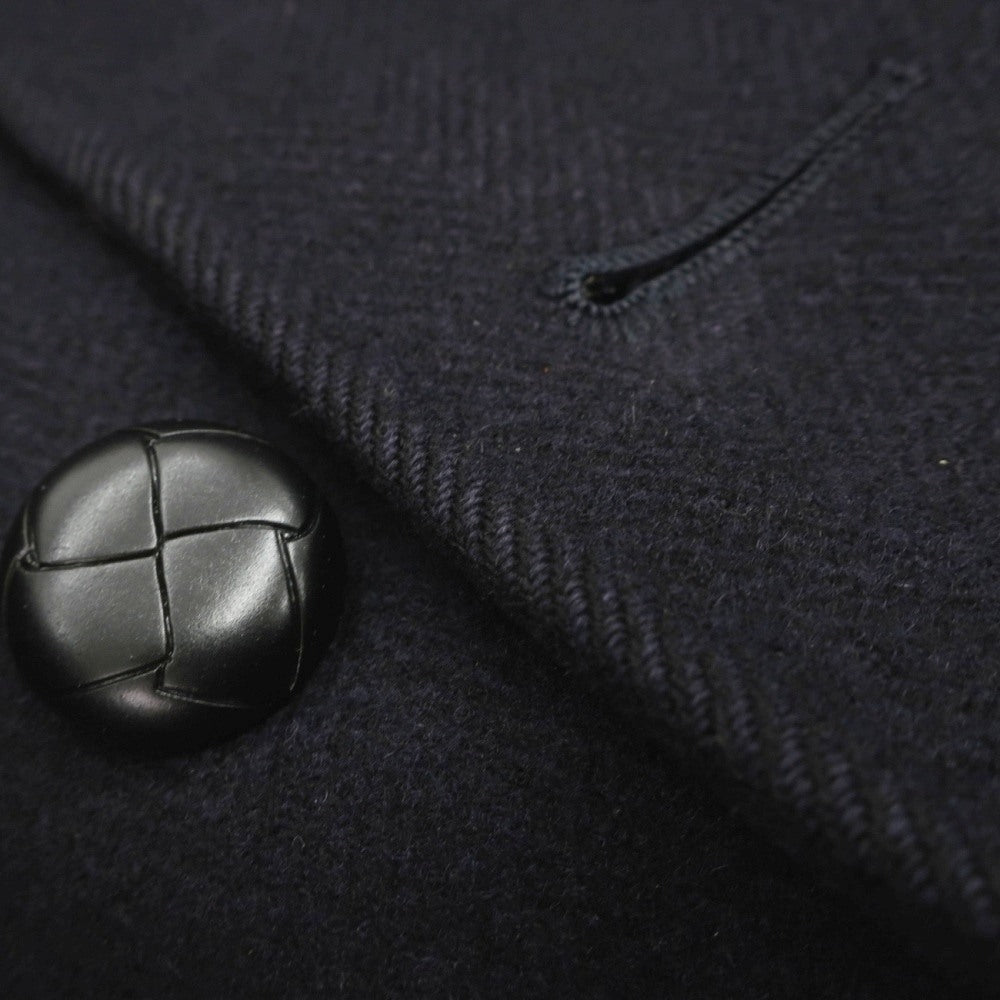 【中古】チェスターバリー Chester Barrie ウール ダブルブレストコート サヴィルロウ ネイビー【サイズ表記なし(M位)】【 状態ランクC 】【 メンズ 】