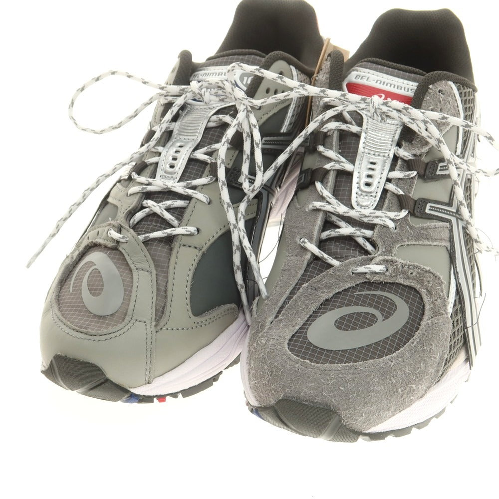 【中古】【未使用】アシックス asics × Invincible 2025年秋冬 Asics GEL-Nimbus 10.1 404 RGB スニーカー グレーxシルバー【 27cm 】【 状態ランクS 】【 メンズ 】