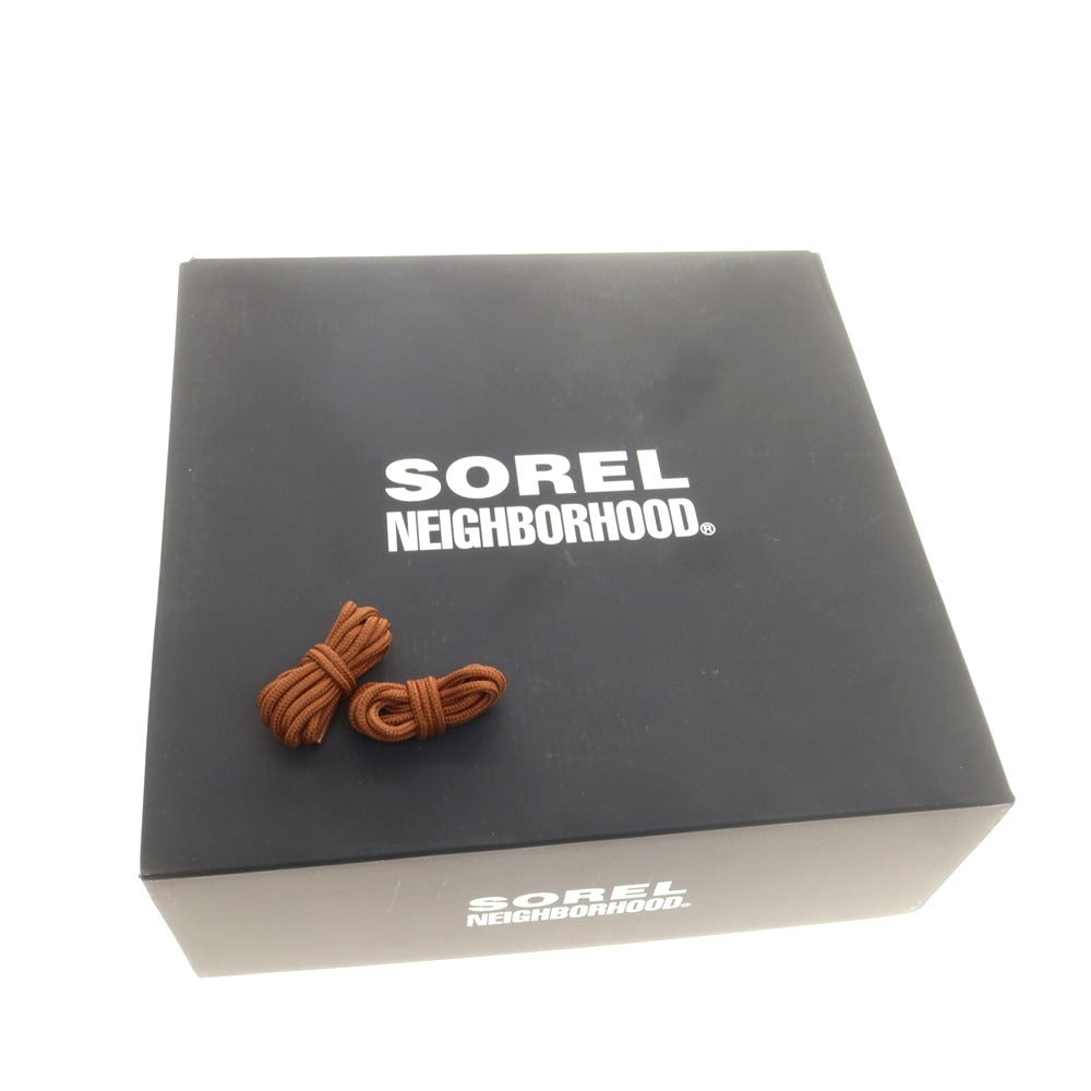 【中古】【未使用】ネイバーフッド NEIGHBORHOOD × SOREL 2025年秋冬 DAYSTORM HORIZON GTX ブーツ ブラウン【 27cm 】【 状態ランクS 】【 メンズ 】