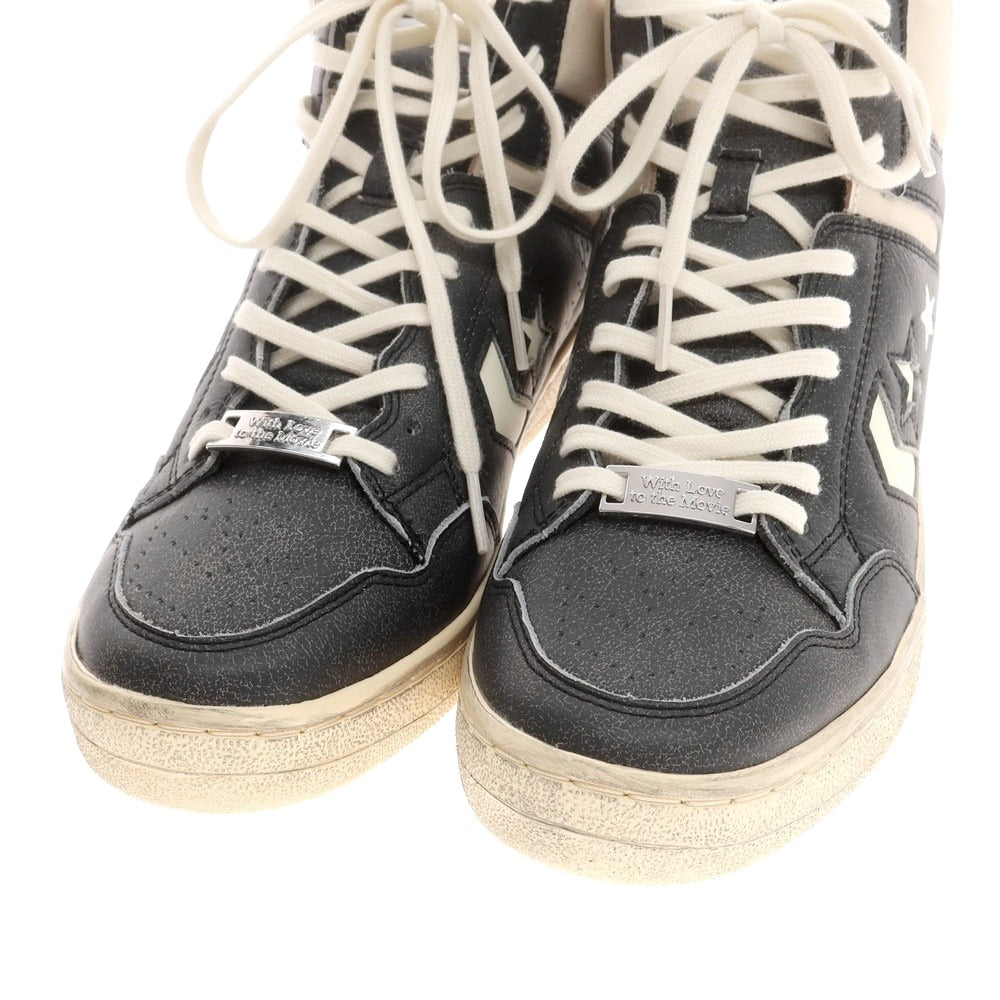 【中古】ダイリク DAIRIKU × CONVERSE Weapon Hi スニーカー ブラック【 27cm 】【 状態ランクA 】【 メンズ 】