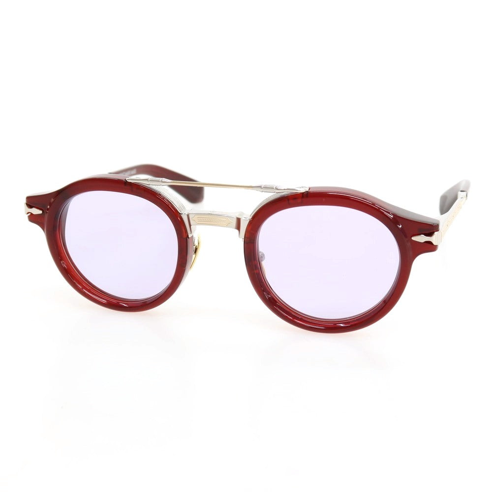 【中古】ジャックマリーマージュ JACQUESMARIEMAGE DELAGE プラスチック×金属 サングラス レッドxゴールド【サイズ45□25】【 状態ランクA 】【 メンズ 】