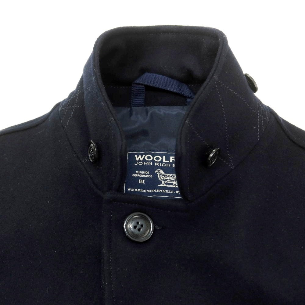 【中古】ウールリッチ WOOLRICH ウールナイロン カジュアルジャケット ネイビー【 XS 】【 状態ランクB 】【 メンズ 】