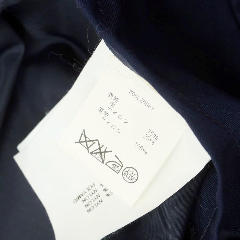 【中古】ウールリッチ WOOLRICH ウールナイロン カジュアルジャケット ネイビー【 XS 】【 状態ランクB 】【 メンズ 】