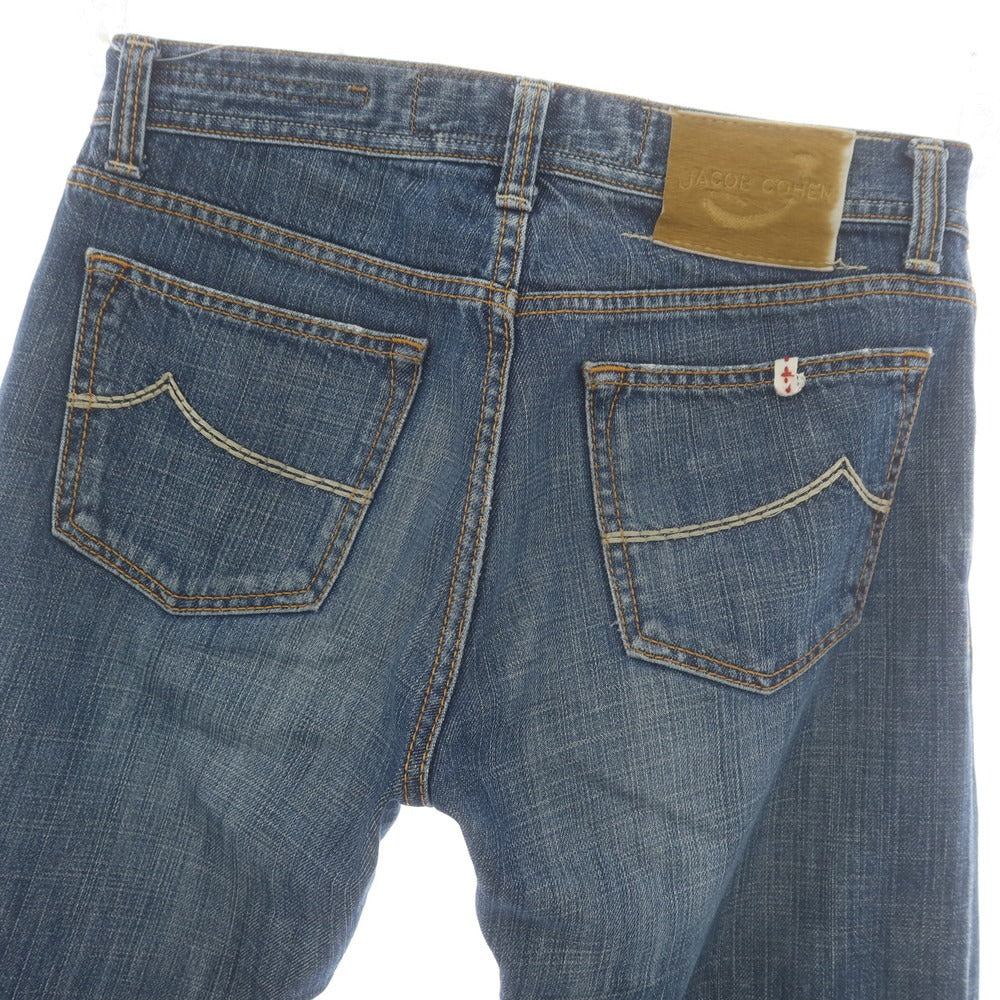 【中古】ヤコブコーエン JACOB COHEN J622 コットン ジーンズ デニムパンツ ネイビー【 31 】【 状態ランクC 】【 メンズ 】