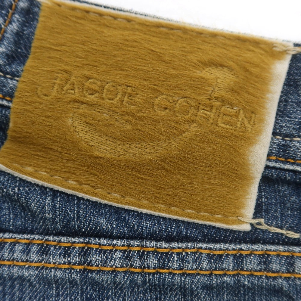 【中古】ヤコブコーエン JACOB COHEN J622 コットン ジーンズ デニムパンツ ネイビー【 31 】【 状態ランクC 】【 メンズ 】