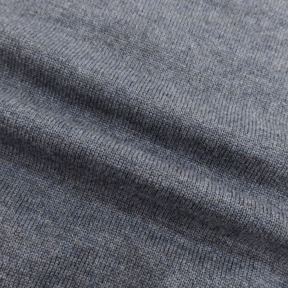 【中古】グランサッソ GRAN SASSO ウール プルオーバーニット グレー【 50 】【 状態ランクB 】【 メンズ 】