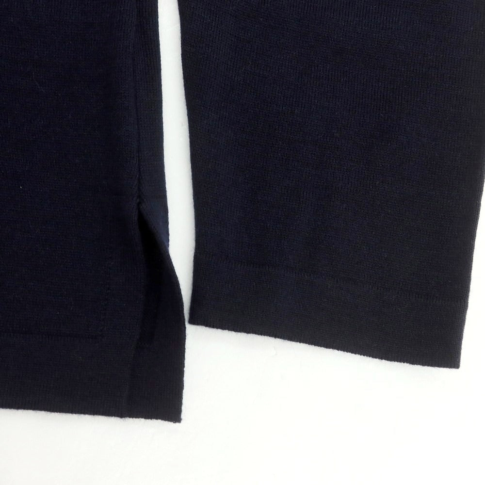 【中古】ロベルトコリーナ ROBERTO COLLINA ハイゲージウール カーディガン ネイビー【 48 】【 状態ランクB 】【 メンズ 】