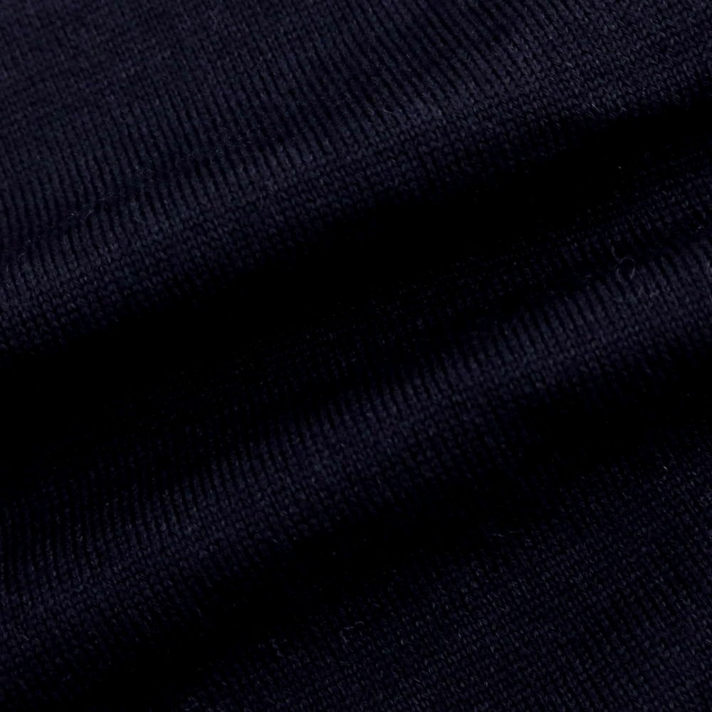 【中古】ロベルトコリーナ ROBERTO COLLINA ハイゲージウール カーディガン ネイビー【 48 】【 状態ランクB 】【 メンズ 】