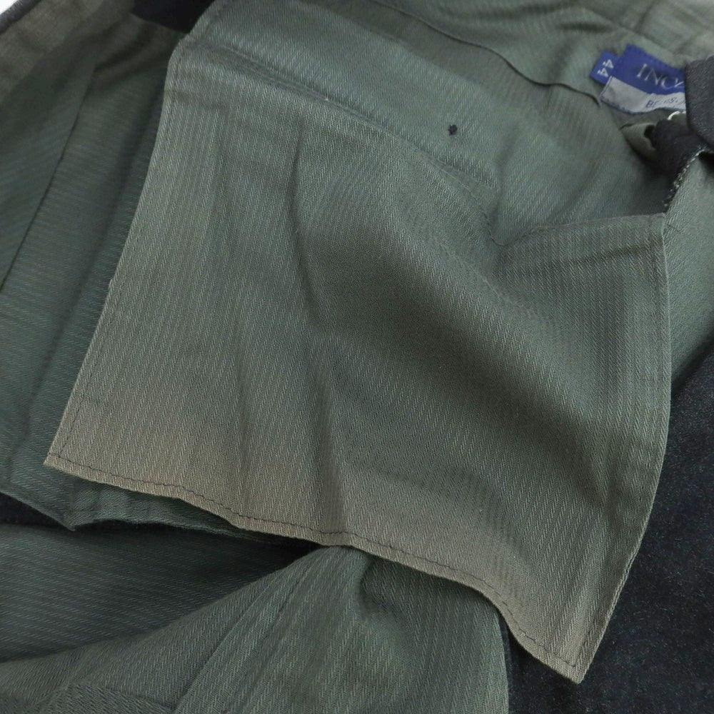 【中古】インコテックス INCOTEX BEAMS F別注 SUPER100‘S ウール ドレススラックスパンツ チャコール【 44 】【 状態ランクC 】【 メンズ 】