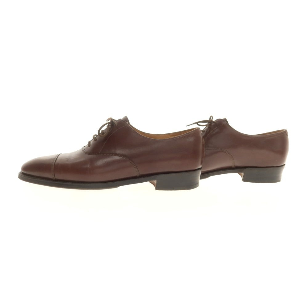 【中古】ジョンロブ John Lobb CITY2 ストレートチップ ドレスシューズ ブラウン【 7D 】【 状態ランクB 】【 メンズ 】