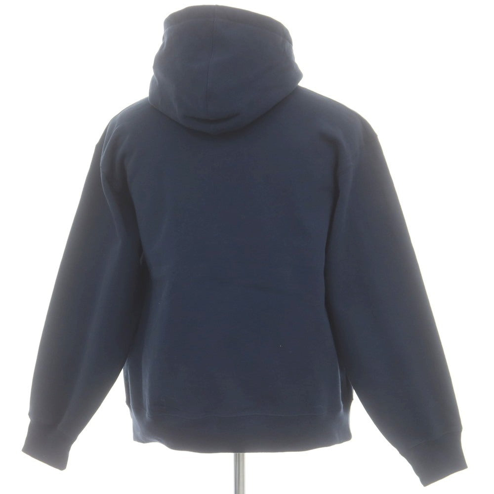 【中古】シュプリーム Supreme 2025年秋冬 Classic Logo Shop Hooded Sweatshirt パーカー ネイビー【 M 】【 状態ランクC 】【 メンズ 】