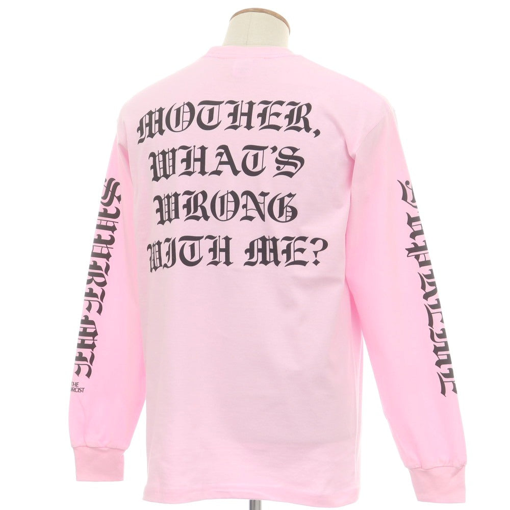 【中古】シュプリーム Supreme ×The Exorcist × 楳図かずお 2025年秋冬 The Exorcist Mother L/S Tee 長袖Tシャツ ライトピンク【 M 】【 状態ランクB 】【 メンズ 】