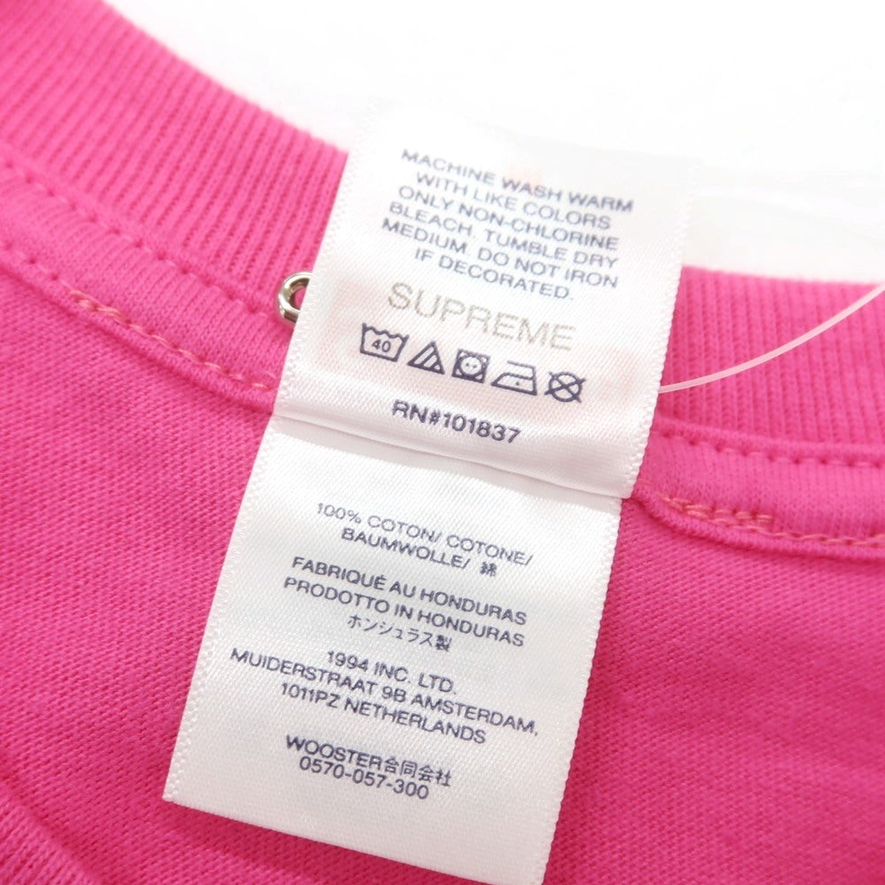 【中古】シュプリーム Supreme 2025年秋冬 All Dogs Go To Heaven Tee 半袖Tシャツ ピンク【 M 】【 状態ランクA 】【 メンズ 】