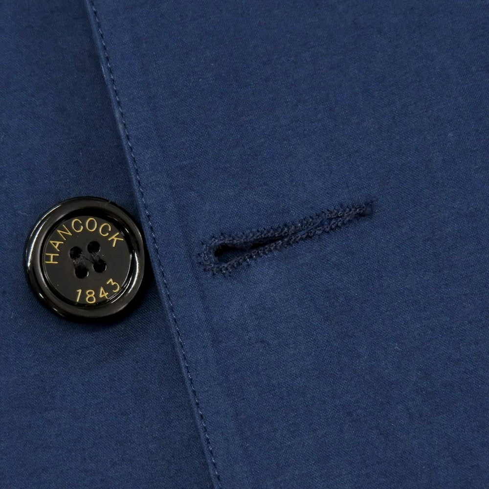 【中古】ハンコック HANCOCK ボンディング加工 コットン ピーコート ネイビー【 36 】【 状態ランクC 】【 メンズ 】
