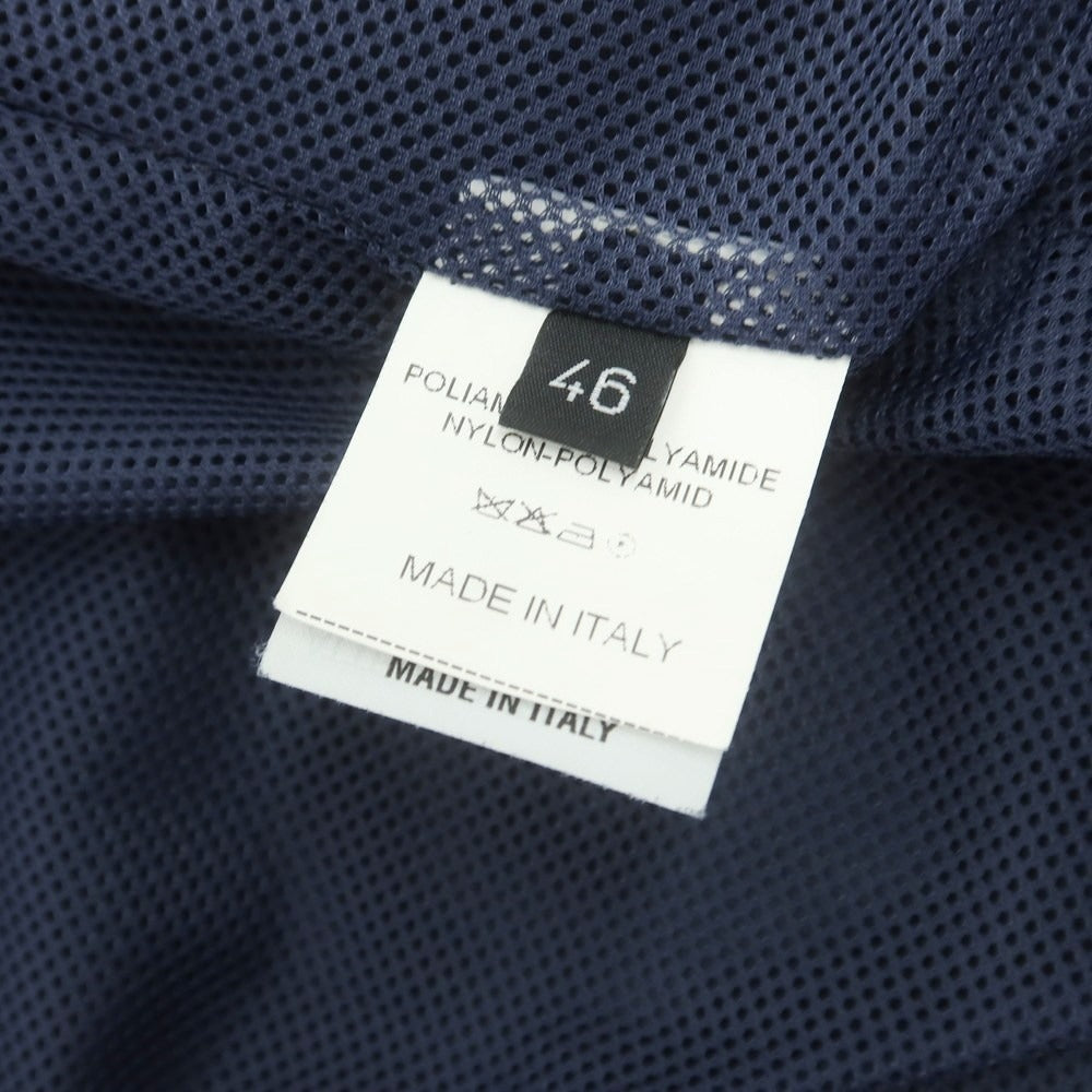 【中古】エンメティ EMMETI スエードレザー ダブルジャケット ネイビー【 46 】【 状態ランクC 】【 メンズ 】