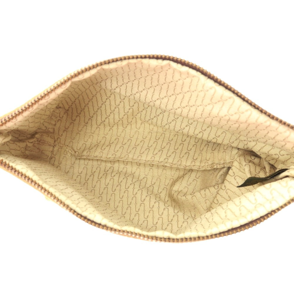 【中古】ジョンチャップマン JOHN CHAPMAN スエード ポーチ ベージュ【 状態ランクB 】【 メンズ 】