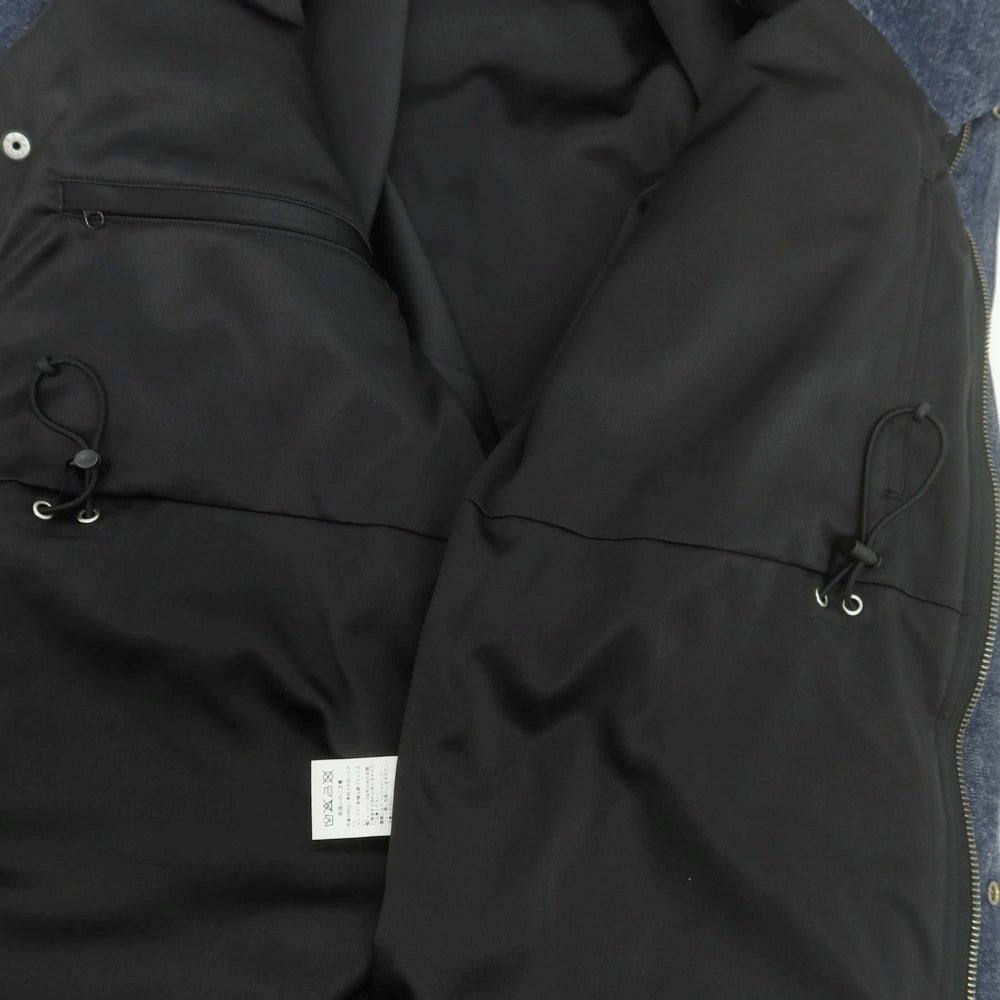 【SALE10%OFF/返品不可】【中古】サムライ ジーンズ SAMURAI JEANS デニム マウンテンパーカー ネイビー【 サイズS 】【 状態ランクB 】【 メンズ 】
