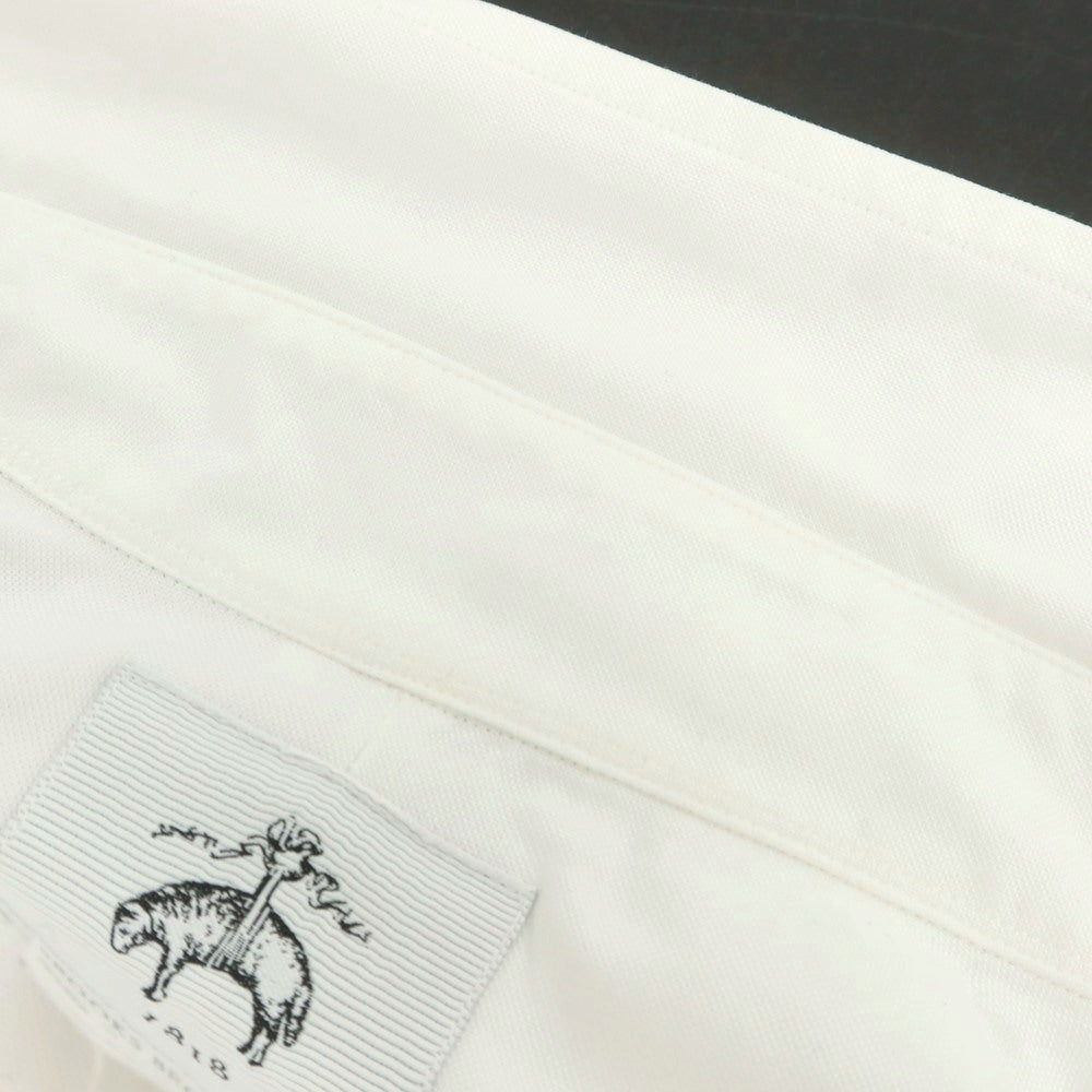 【中古】ブラックフリースバイ ブルックスブラザーズ BLACK FLEECE BY Brooks Brothers オックスフォード ブザム ボタンダウン 半袖シャツ ホワイト【 BB2 】【 状態ランクB 】【 メンズ 】