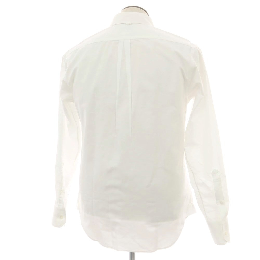 【中古】ブラックフリースバイ ブルックスブラザーズ BLACK FLEECE BY Brooks Brothers オックスフォード ショートカラー カジュアルシャツ ホワイト【 表記不明(L位) 】【 状態ランクB 】【 メンズ 】