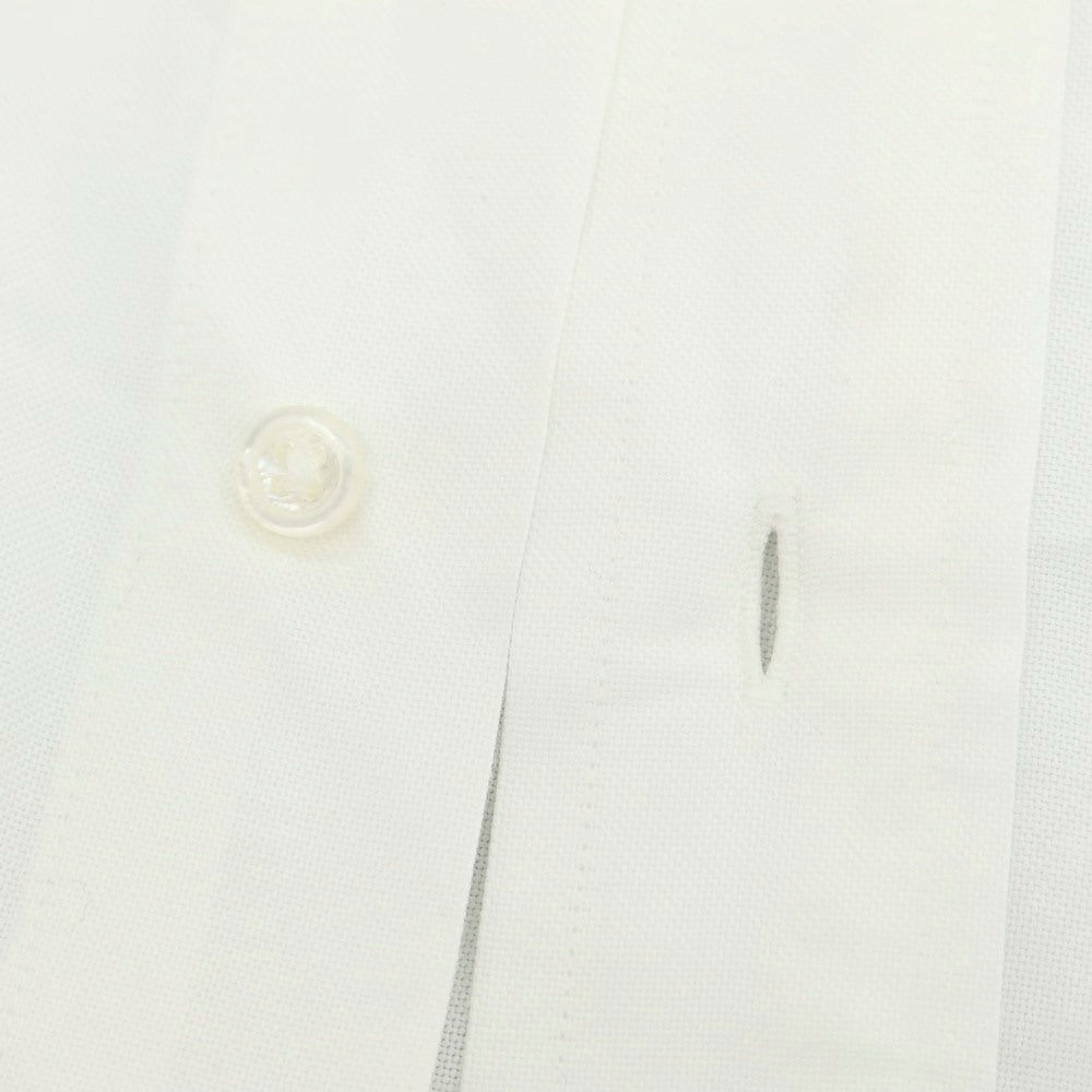 【中古】ブラックフリースバイ ブルックスブラザーズ BLACK FLEECE BY Brooks Brothers オックスフォード ショートカラー カジュアルシャツ ホワイト【 表記不明(L位) 】【 状態ランクB 】【 メンズ 】