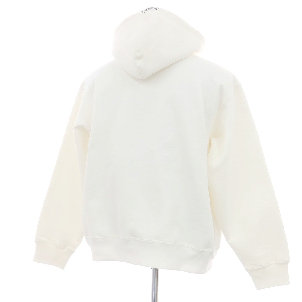 【中古】シュプリーム Supreme 2025年秋冬 S Logo Zip Up Hooded Sweatshirt パーカー ホワイト【 M 】【 状態ランクA 】【 メンズ 】